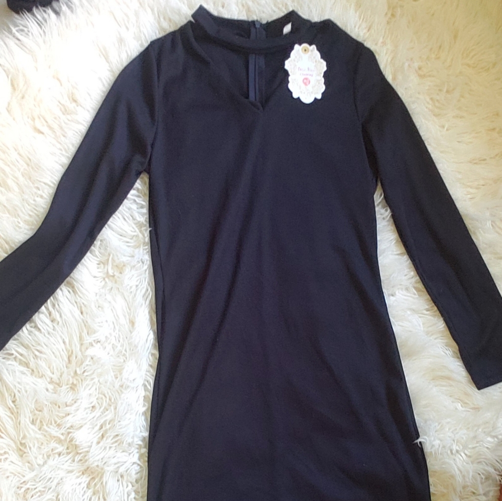 Black long sleeve dress new with tags